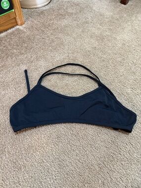 JoLYN Black Strappy Bralette Bikini Top xl